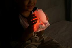 Nočné lampy Ružový DHK