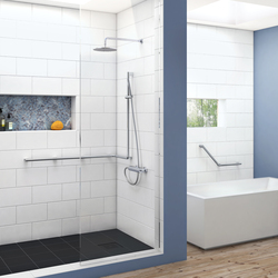 Madlá do kúpeľne Strieborný SMEDBO