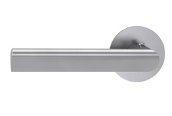 Kľučky na okrúhlych rozetách Strieborný Griffwerk