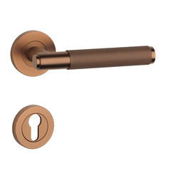 Kľučky na okrúhlych rozetách Medený STERK