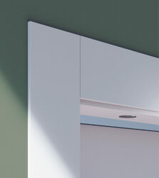 Magnetické dverné zarážky Strieborný NUDA - VERUM ITALY