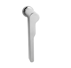 Oválne kľučky na okná Strieborný NUDA - VERUM ITALY