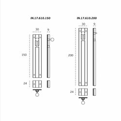 Dverné závory Strieborný JNF