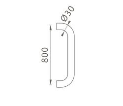 Madlá okrúhle priame Strieborný ATZ