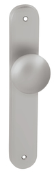 Guľa na dvere FO - Guľa FIXA na štíte NIM - nikel matný (N16) | MP-KOVANIA.sk