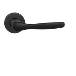 Kľučky na okrúhlych rozetách Čierny BA