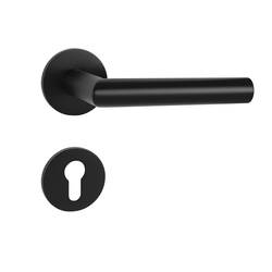 Kľučky na okrúhlych rozetách Čierny Tupai