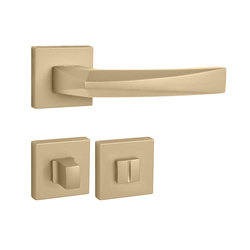 Kľučky na hranatých rozetách Zlatý FROSIO BORTOLO