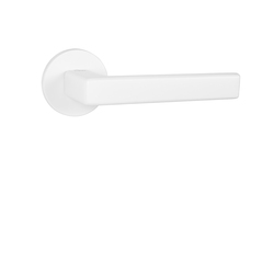 Kľučky na okrúhlych rozetách Biely Tupai