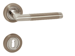 Kľučky na okrúhlych rozetách Kombinovaný LR