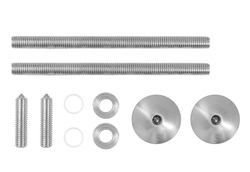 Spojovací materiál pre madlo CB - Spojovací materiál pre ks DREVO CHL - chróm lesklý (CR) | MP-KOVANIA.sk