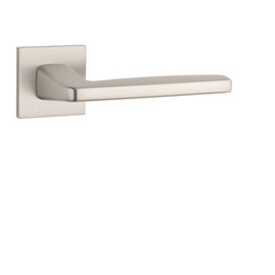 Kľučky na hranatých rozetách Strieborný APRILE