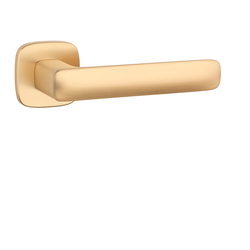 Kľučky na hranatých rozetách Zlatý APRILE