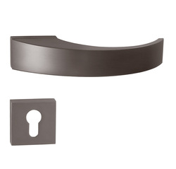 Kľučky na obdĺžnikových rozetách Sivý Tupai