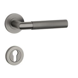 Kľučky na okrúhlych rozetách Sivý STERK