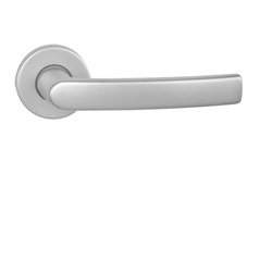 Kľučky na okrúhlych rozetách Strieborný BA