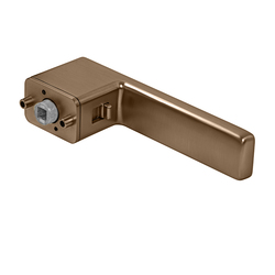 Kľučky s integrovaným uzamykaním Medený MPK