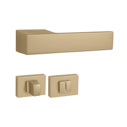 Kľučky na obdĺžnikových rozetách Zlatý FROSIO BORTOLO