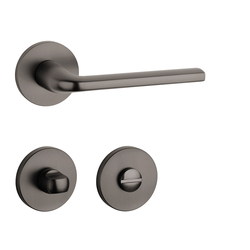 Kľučky na okrúhlych rozetách Sivý APRILE