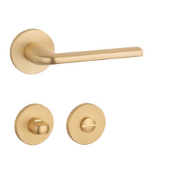 Kľučky na okrúhlych rozetách Zlatý APRILE