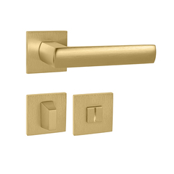 Kľučky na hranatých rozetách Zlatý Tupai