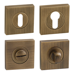 Rozeta ku kľučke FO - ROZETA - HR delená BRM - bronz matný (B03) | MP-KOVANIA.sk