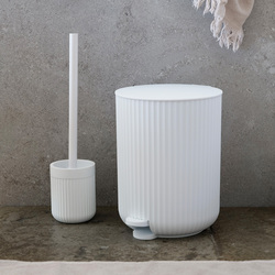 WC kefy s nádobou Biely SMEDBO