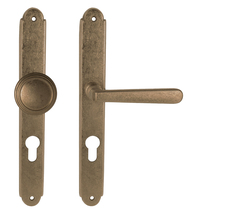 Kľučky na rustikálnych štítoch Zlatý NI