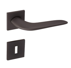 Kľučky na hranatých rozetách Sivý Tupai