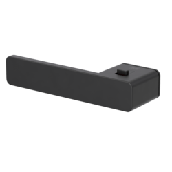 Kľučky na obdĺžnikových rozetách Čierny Griffwerk