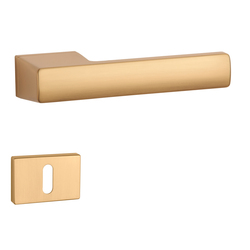 Kľučka na dvere AS - BRISA - RT 7S ZLM - zlatá matná (KG) | MP-KOVANIA.sk