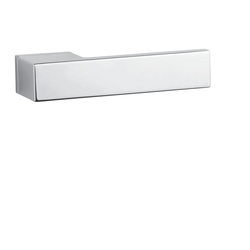 Kľučky na obdĺžnikových rozetách Strieborný APRILE