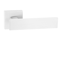 Kľučky na hranatých rozetách Biely Tupai