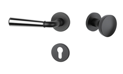 Kľučky na okrúhlych rozetách Kombinovaný APRILE