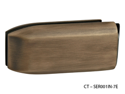 Zámky na sklenené dvere Bronzový CT