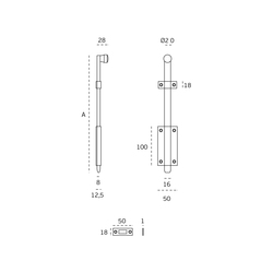 Dverné závory Strieborný JNF