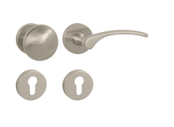 Kľučky na okrúhlych rozetách Strieborný FROSIO BORTOLO