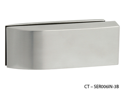 Zámky na sklenené dvere Strieborný CT