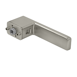 Kľučky s integrovaným uzamykaním Strieborný MPK