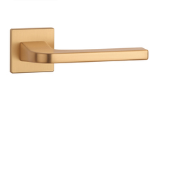 Kľučky na hranatých rozetách Zlatý APRILE