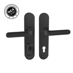 Bezpečnostné kovanie RC4 MPK - SECURO INOX S01 PLUS - SO TARA CIM PVD - čierna matná PVD | MP-KOVANIA.sk