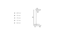 Držiaky toaletného papiera Strieborný SMEDBO