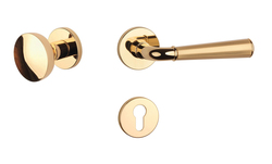 Kľučky na okrúhlych rozetách Kombinovaný APRILE