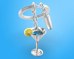 KĽÚČENKY Strieborný MTM