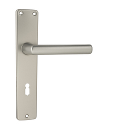 Kľučky na hranatých štítoch Strieborný URFIC