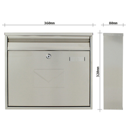 Poštové schránky Strieborný ROTTNER