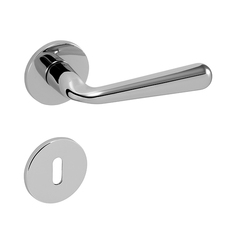 Kľučka na dvere TI - BONA - R 293 5S CHL - chróm lesklý (03) | MP-KOVANIA.sk