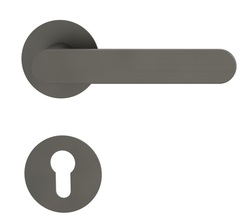 Kľučky na okrúhlych rozetách Sivý Griffwerk