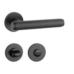 Kľučky na okrúhlych rozetách Čierny APRILE