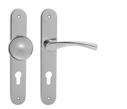 Kľučky na oválnych štítoch Strieborný FROSIO BORTOLO